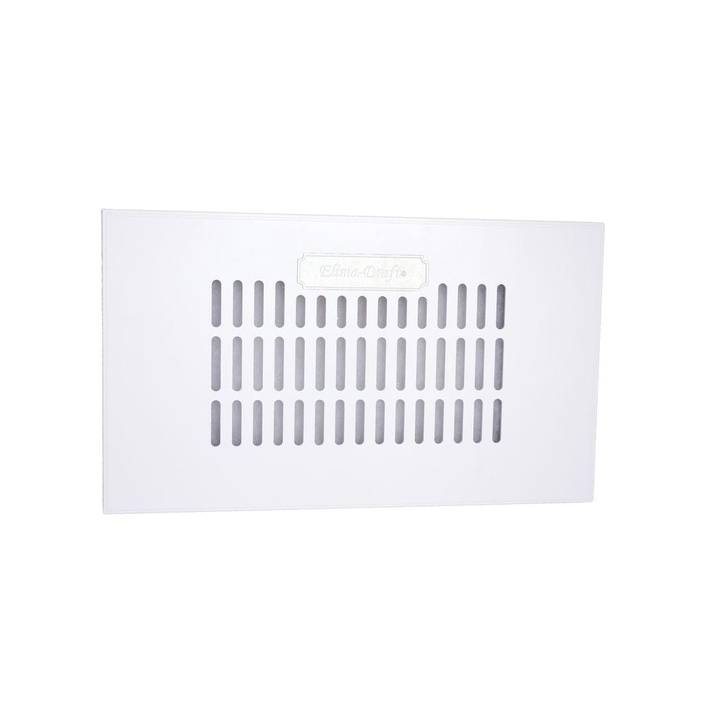 Floor Vent Covers Home Depot Elima Draft 4 In 1 Allergen Relief Magnetic Vent Cover In White