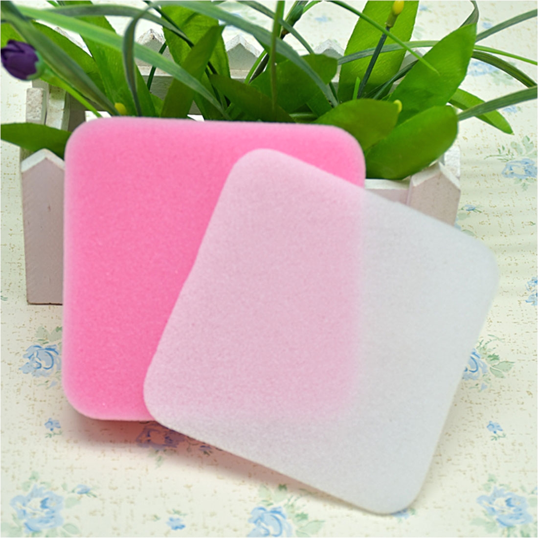 Foam Pads for Flower Making 2pcs Fondant Flower Shapes Mat Shaping Foam Pad Sponge Gum Paste