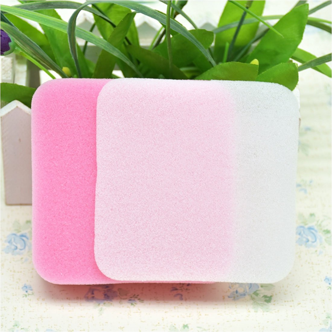 Foam Pads for Flower Making 2pcs Fondant Flower Shapes Mat Shaping Foam Pad Sponge Gum Paste