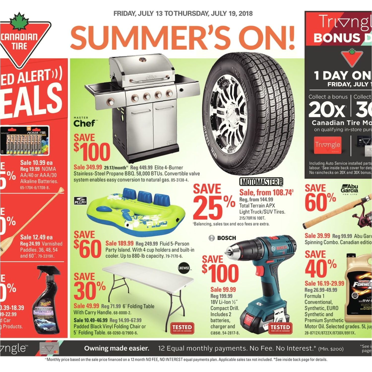 Rubbermaid Floor Mats Canadian Tire Canadian Tire Weekly Flyer Weekly Summer S On Jul 13 19