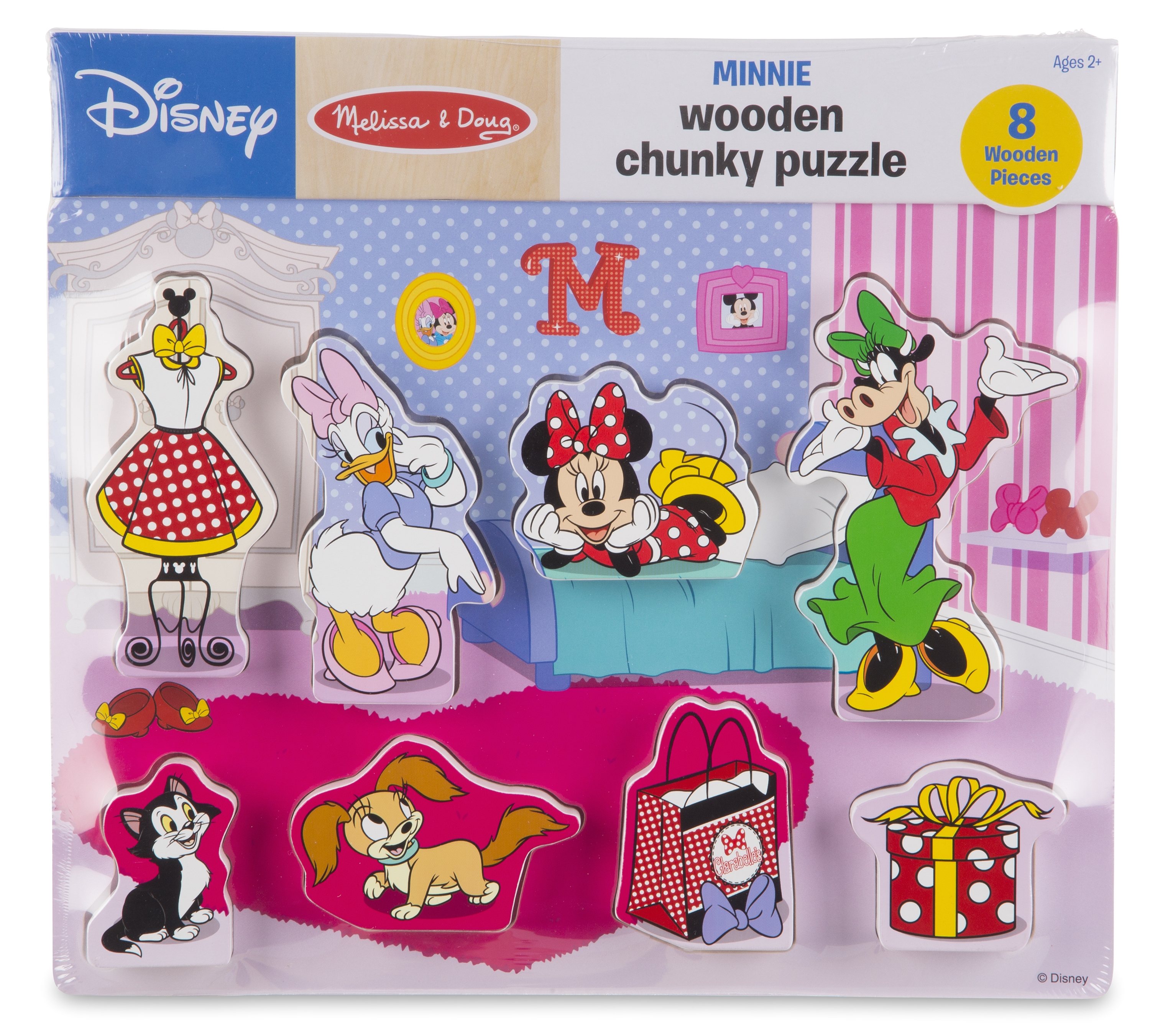 Toys R Us Melissa and Doug Floor Puzzles Melissa Doug Disney Minnie Mouse and Friends Wooden Chunky Puzzle