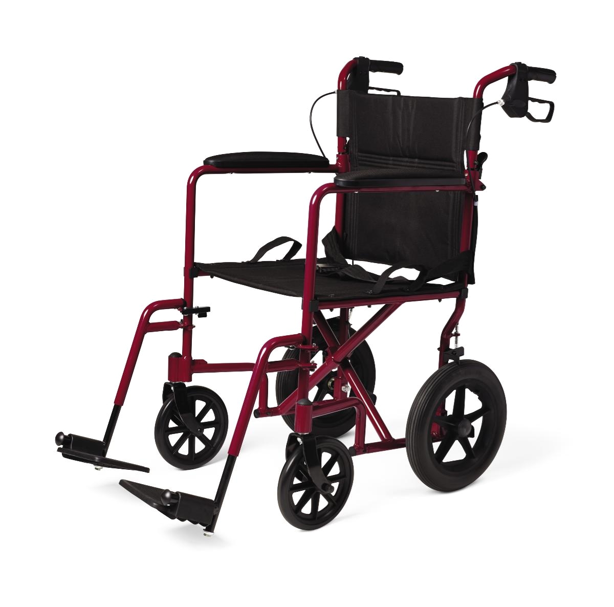 Walmart Transport Wheelchairs Medline Excel Deluxe Aluminum Transport Chair with Hand Brakes
