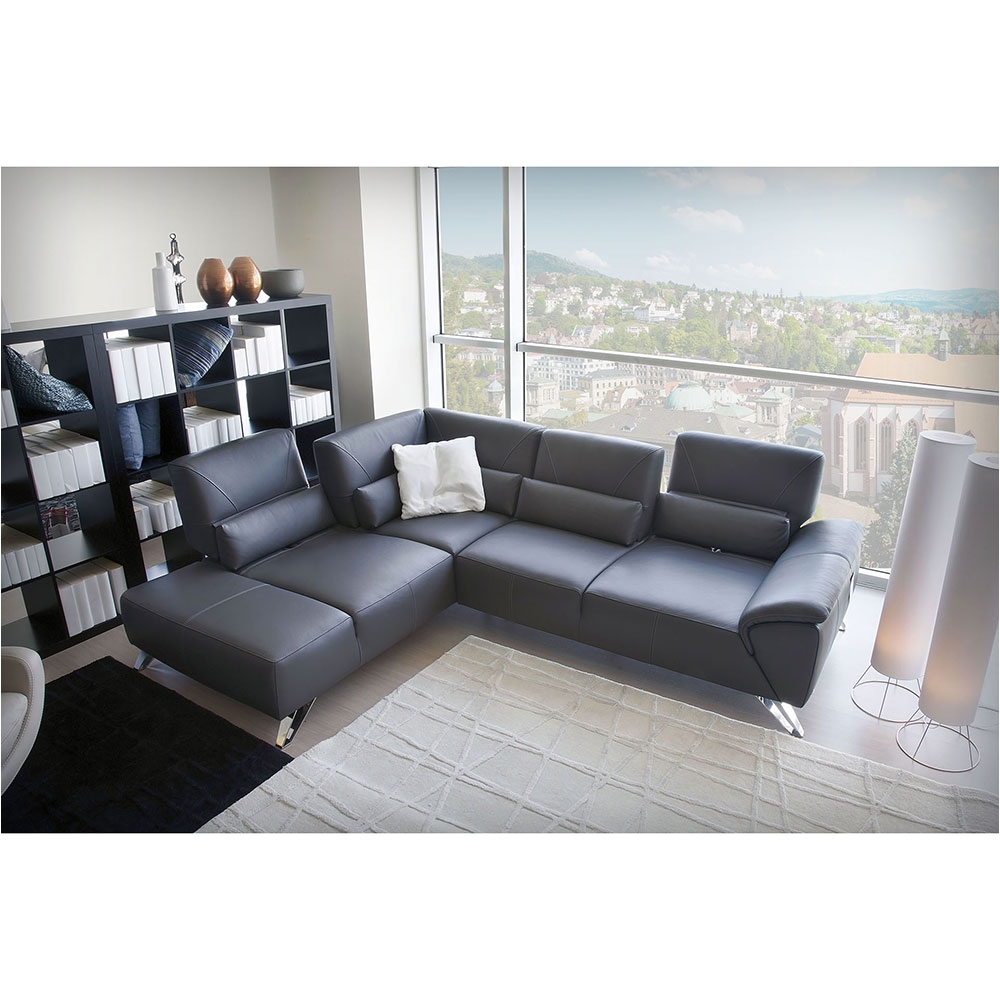 darwin adjustable headrest sectional by nicoletti city schemes contemporary furniture