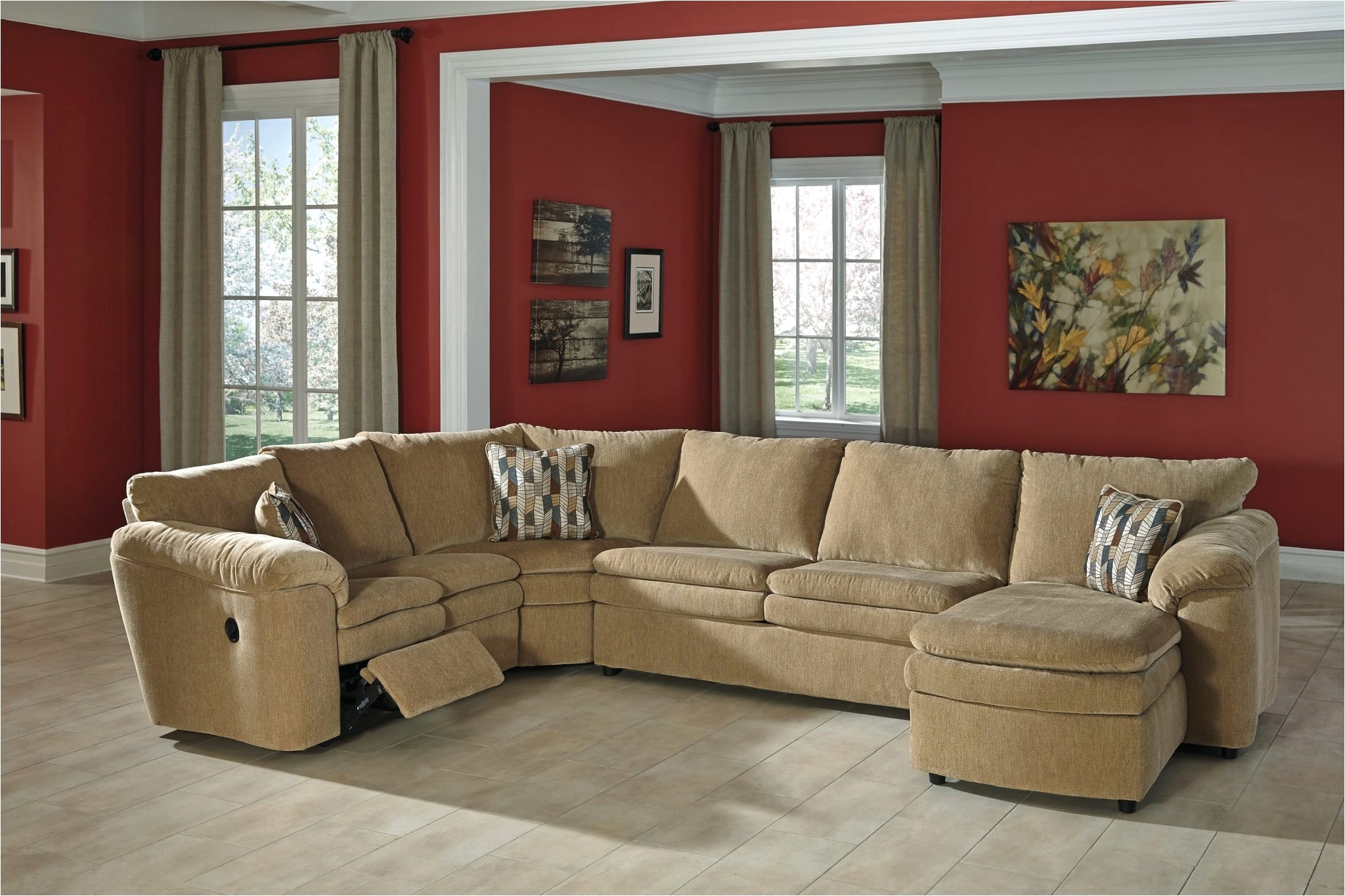 reclining sectional with chaise classic sofas ashley furniture living room sets ashley sectional sofa