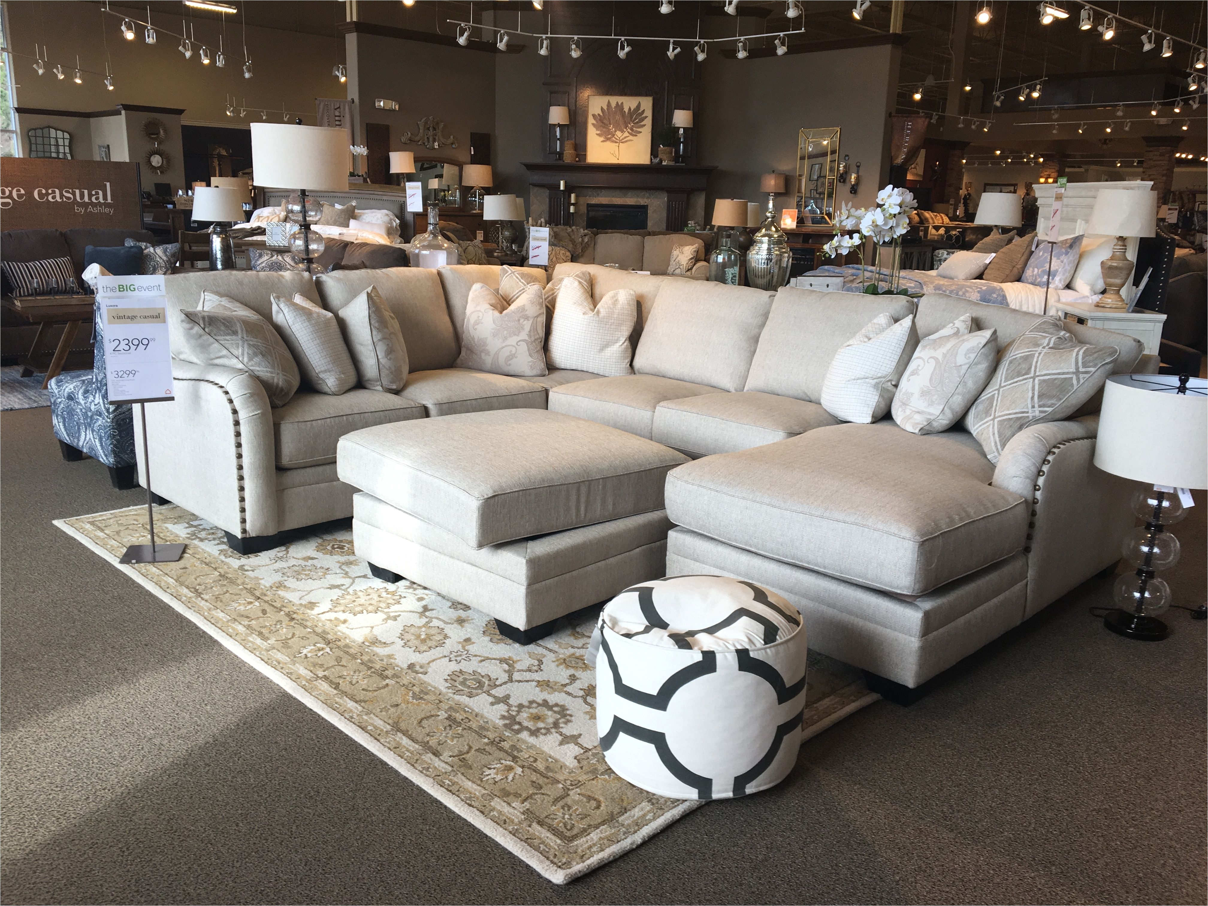 luxora sectional ashley furniture
