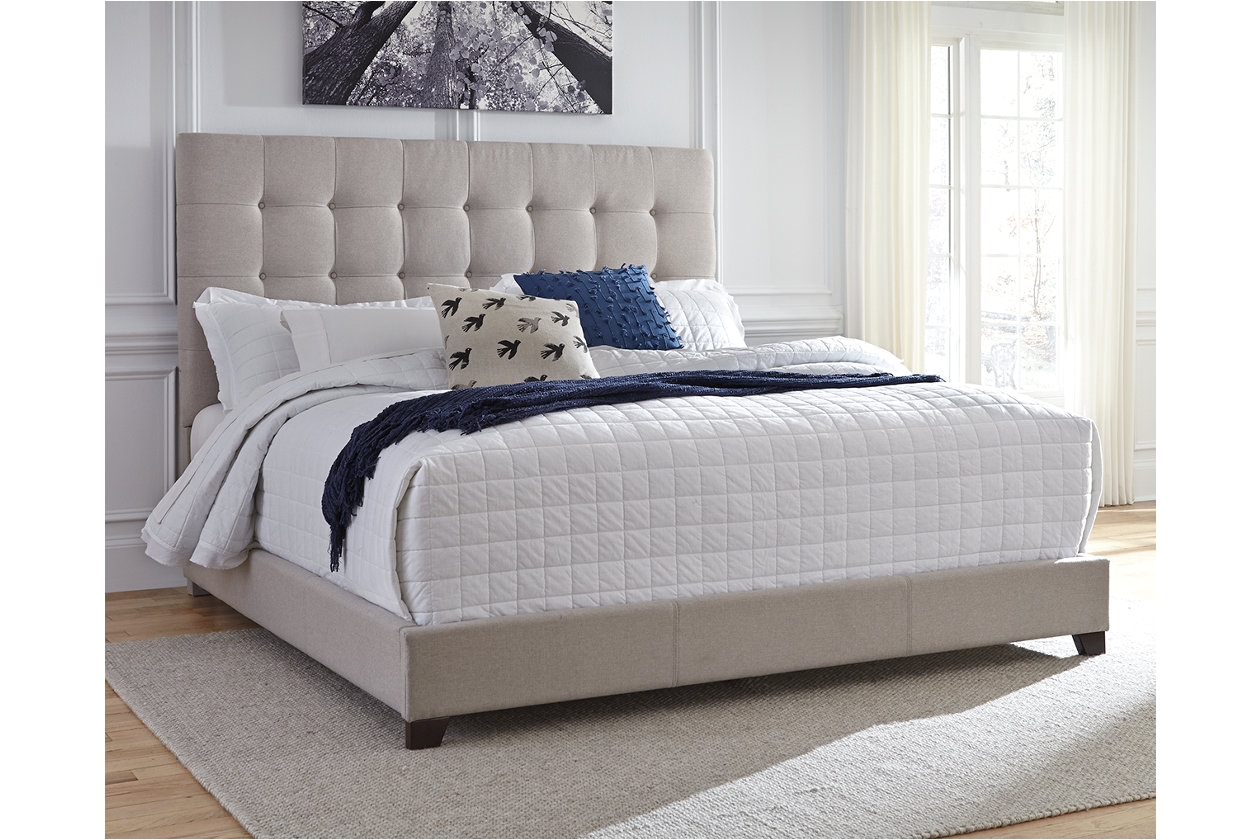 dolante king upholstered bed ashley furniture homestore