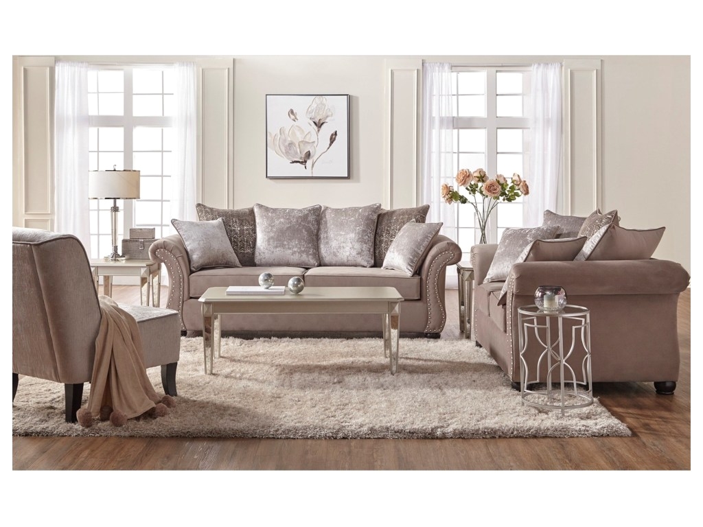 Darvin Furniture Sale Serta Upholstery by Hughes Furniture 7500 Stationary Living Room
