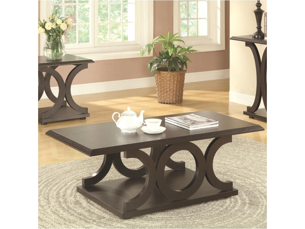 coaster 703140coffee table