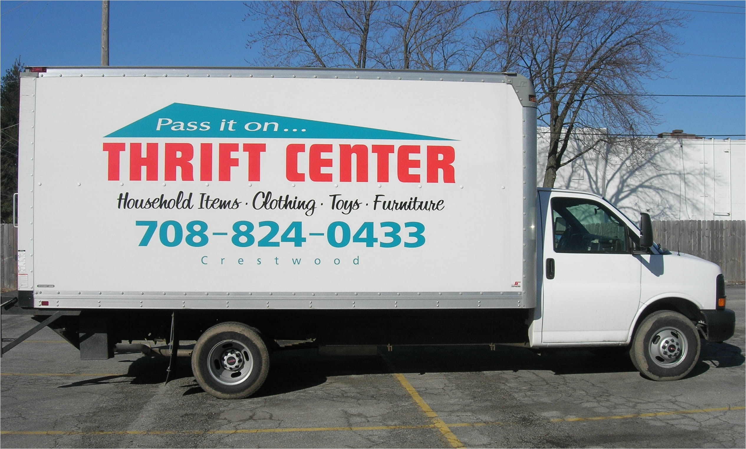 to better serve our customers a small truck was purchased so that pick up and delivery service could be offered volunteers pick up or deliver furniture