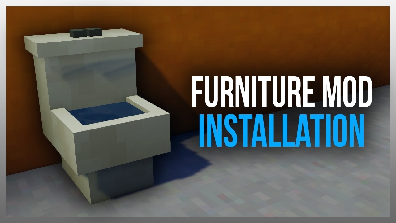 Furniture Mod Installer How to Install Mrcrayfishs Furniture Mod for 1 11 2 Youtube