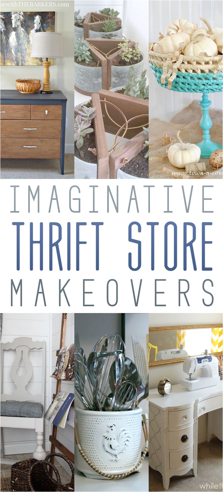 imaginative thrift store makeovers the cottage market