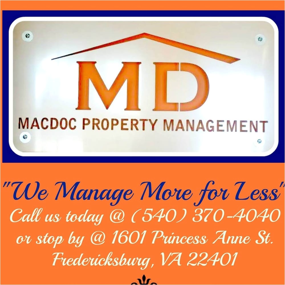 macdoc property management property management 1810 stafford ave fredericksburg va phone number yelp