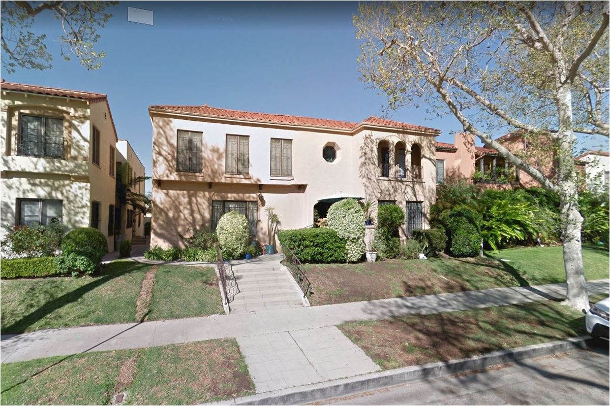 located at 121 north sycamore avenue the buildings four units are protected under las rent control laws google maps
