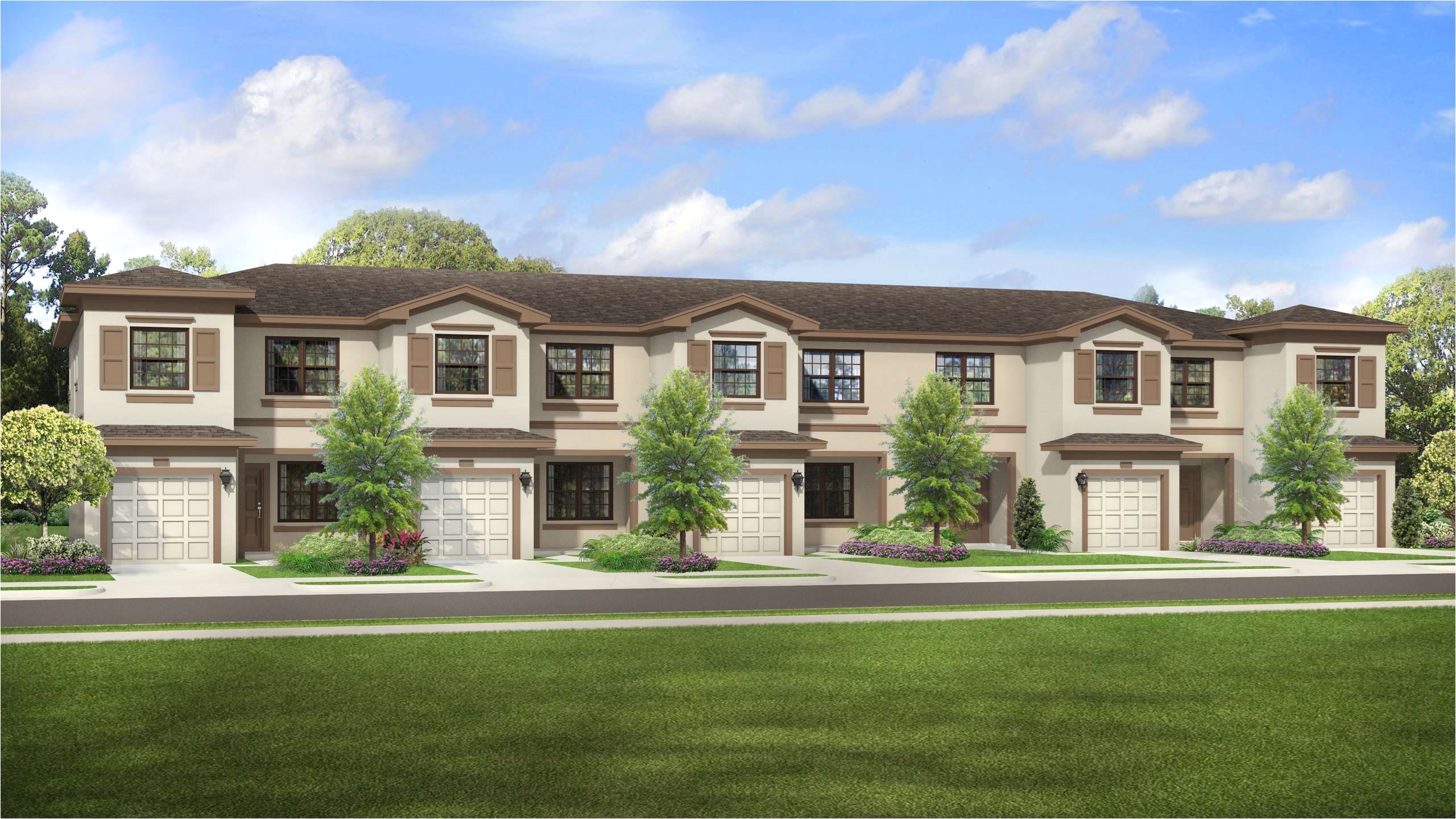 vizcaya falls amalfi end unit new townhome in port st lucie by kolter homes