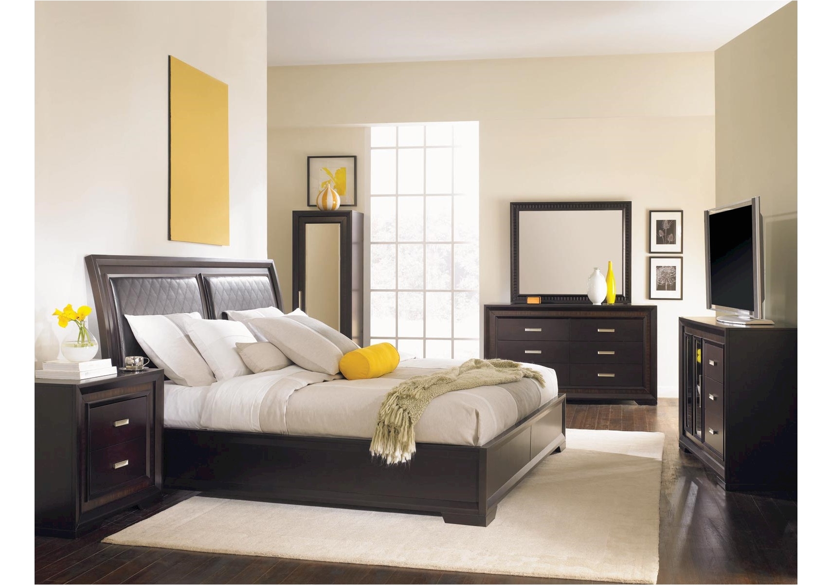 brentwood 4 pc queen bedroom set