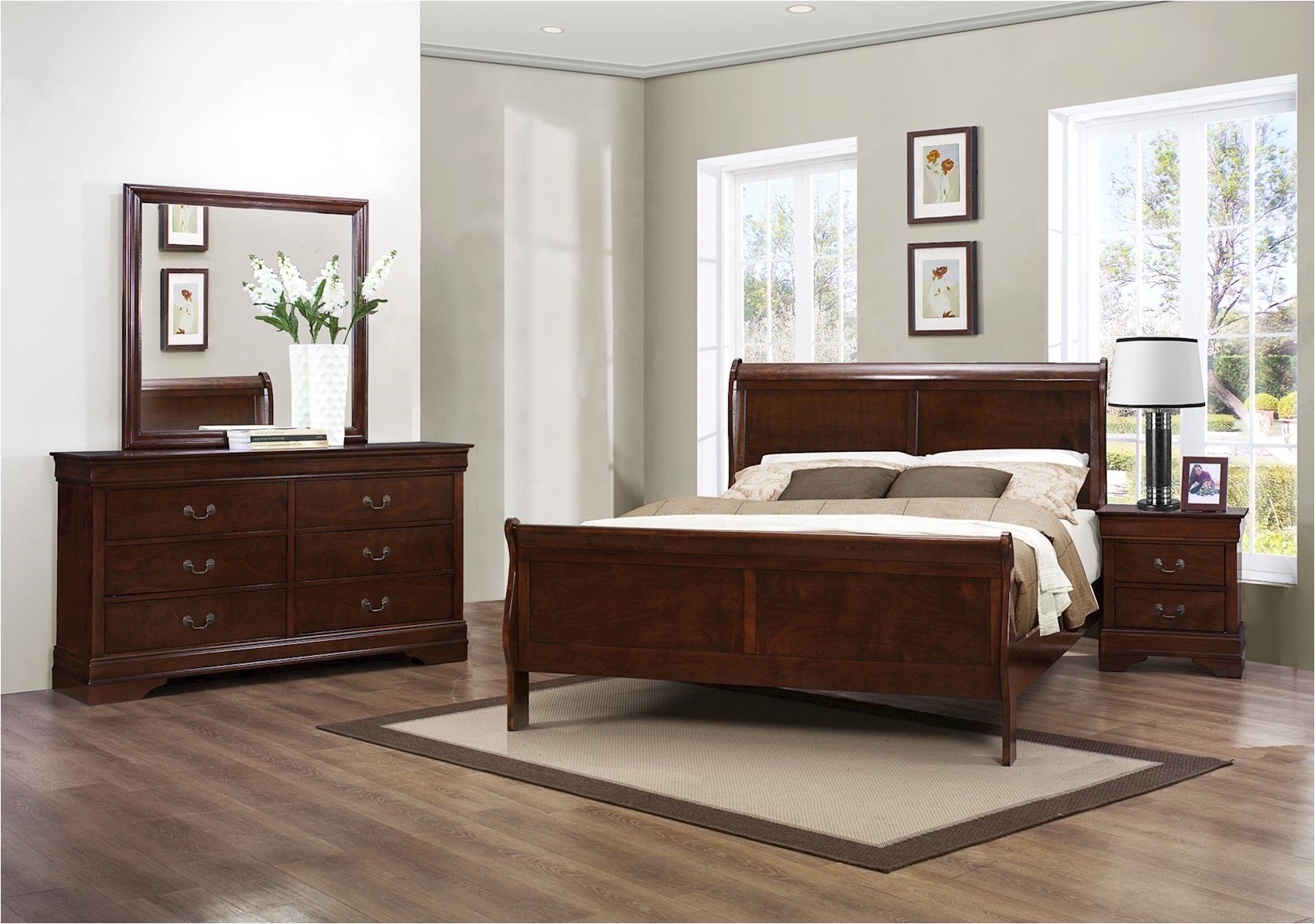 mayville 4 pc queen bedroom set