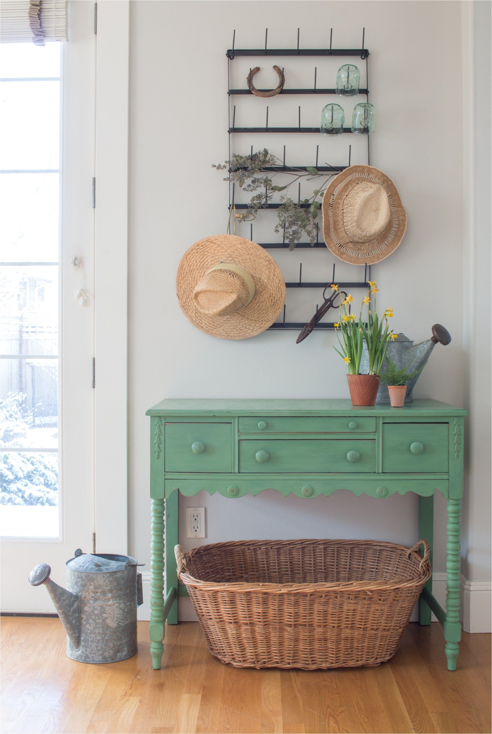 honest review of magnolia home chalk paint and clear wax with all the pros and cons before and after furniture makeover using magnolia green