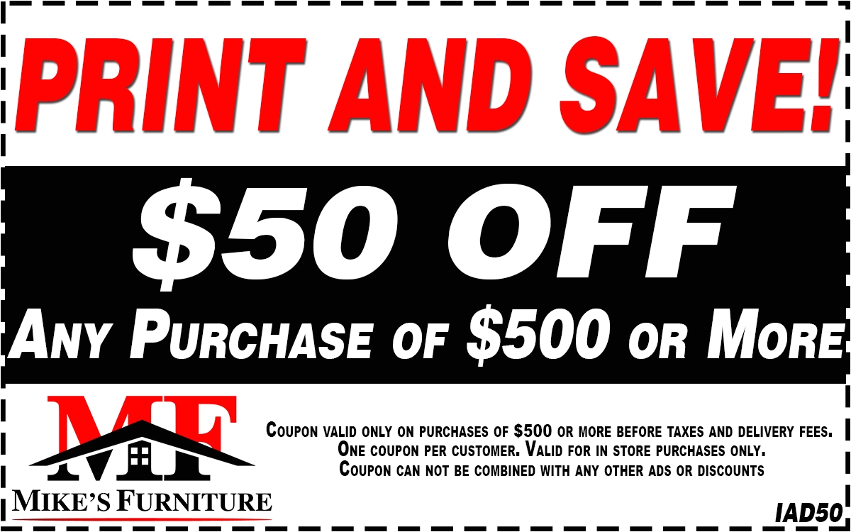 Mikes Furniture Chicago In Store Coupons Mikes Furniture