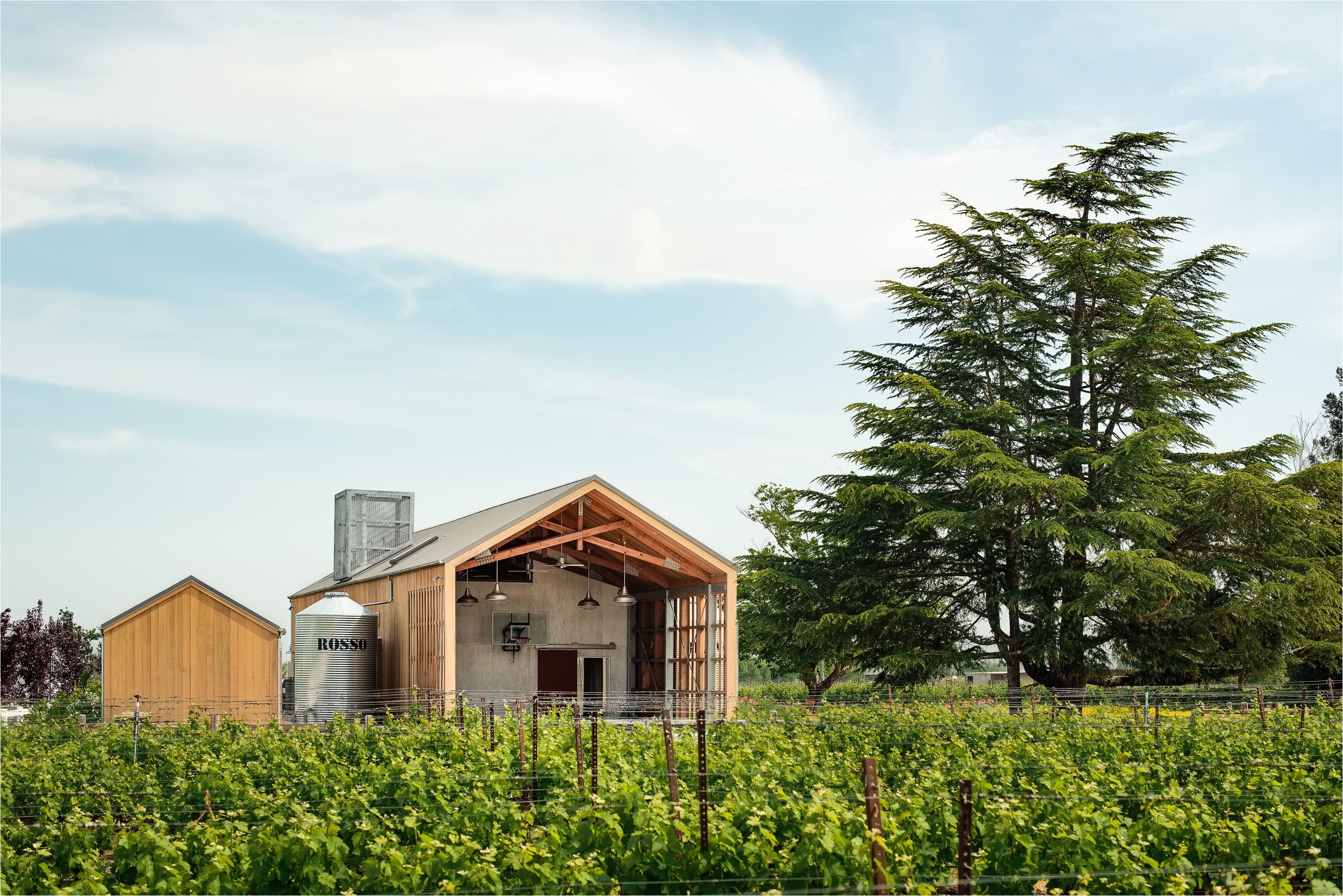 napa barn modern home in saint helena california by anderson on dwell