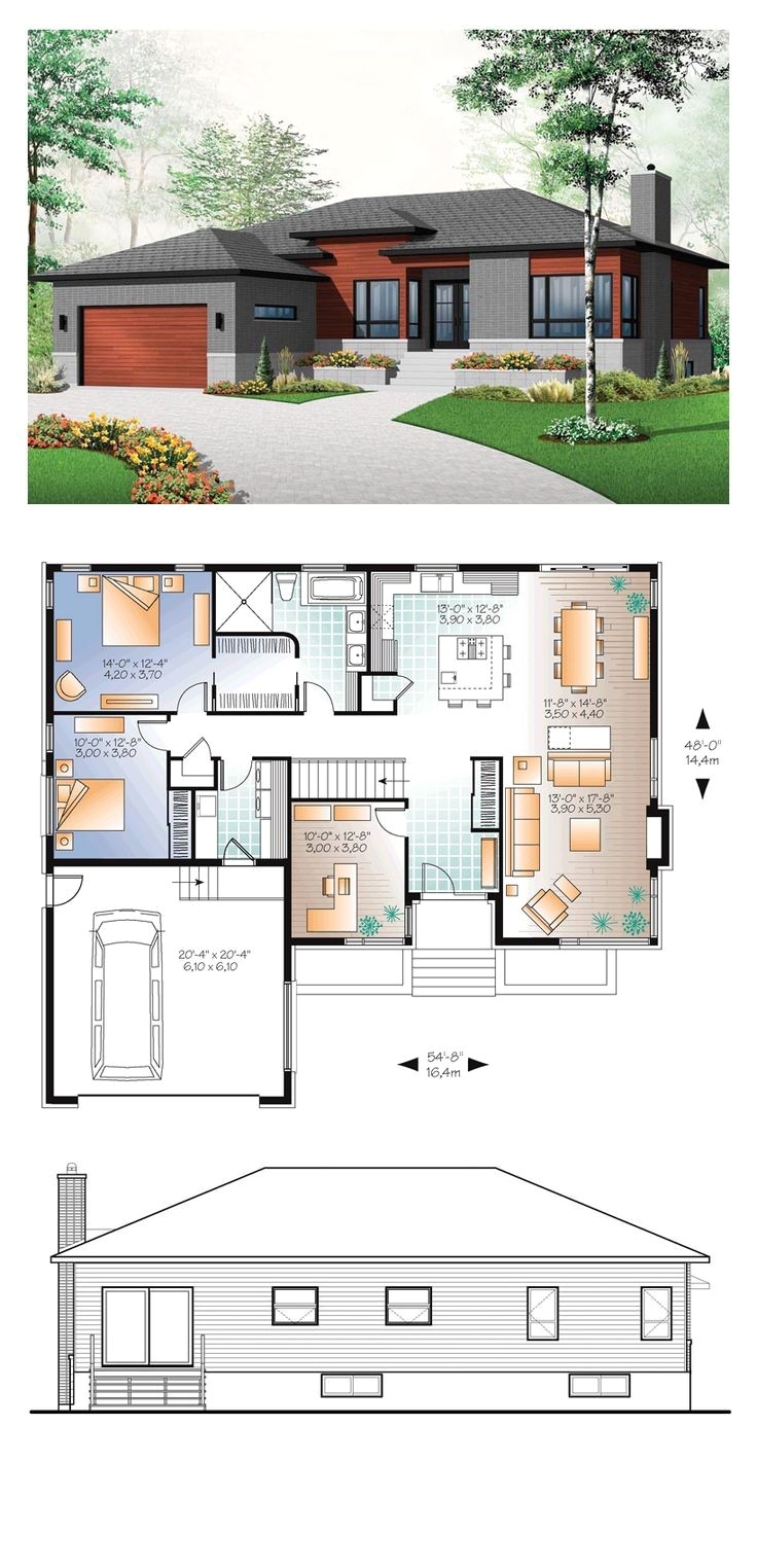 multi family home plans beautiful 65 best modern house plans images on pinterest of multi family