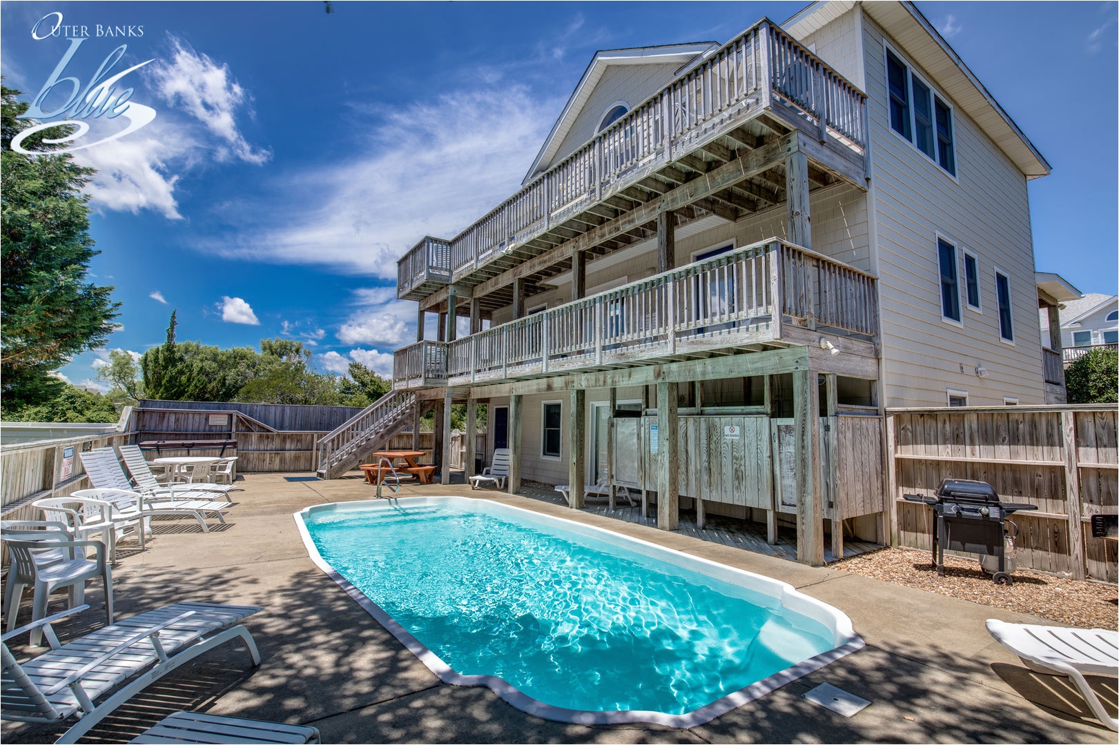 Outer Banks Rental Homes A Key to Paradise Corolla Vacation Rentals Outer Banks Blue