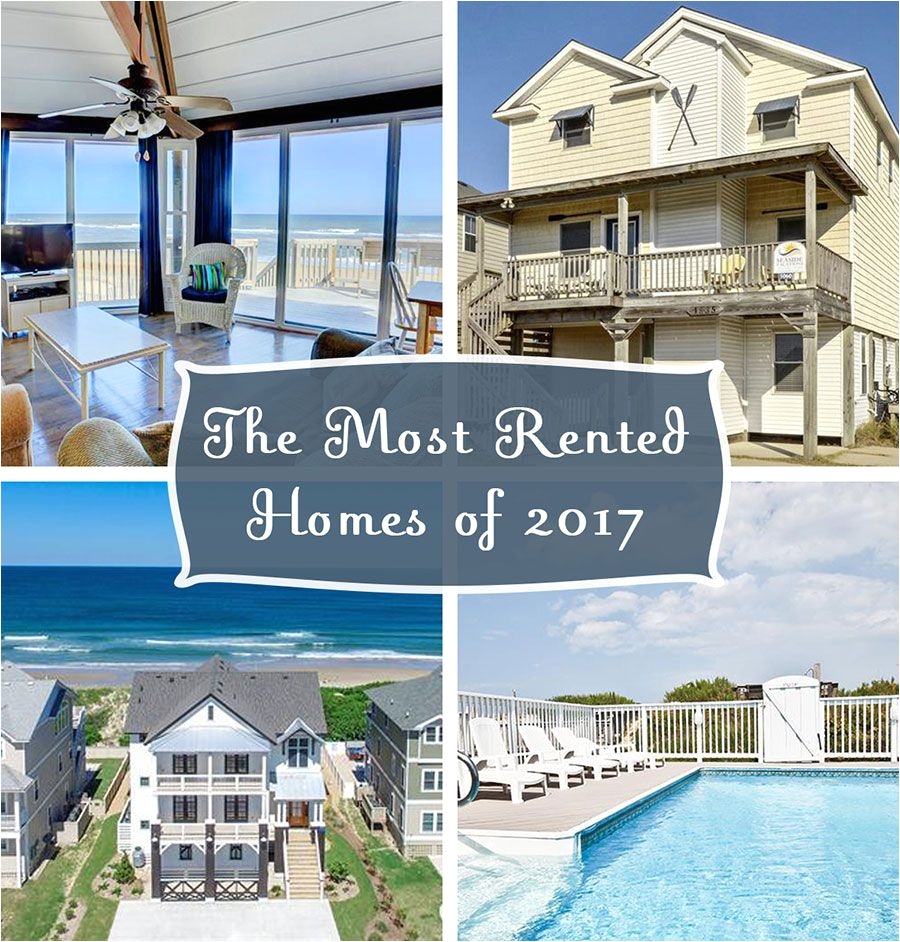 seaside vacations most rented outer banks vacation homes of 2017 outerbanks obx