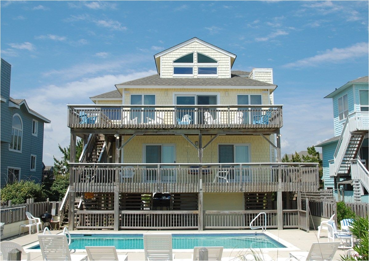 twiddy outer banks vacation home banana wind corolla oceanfront 4 bedrooms