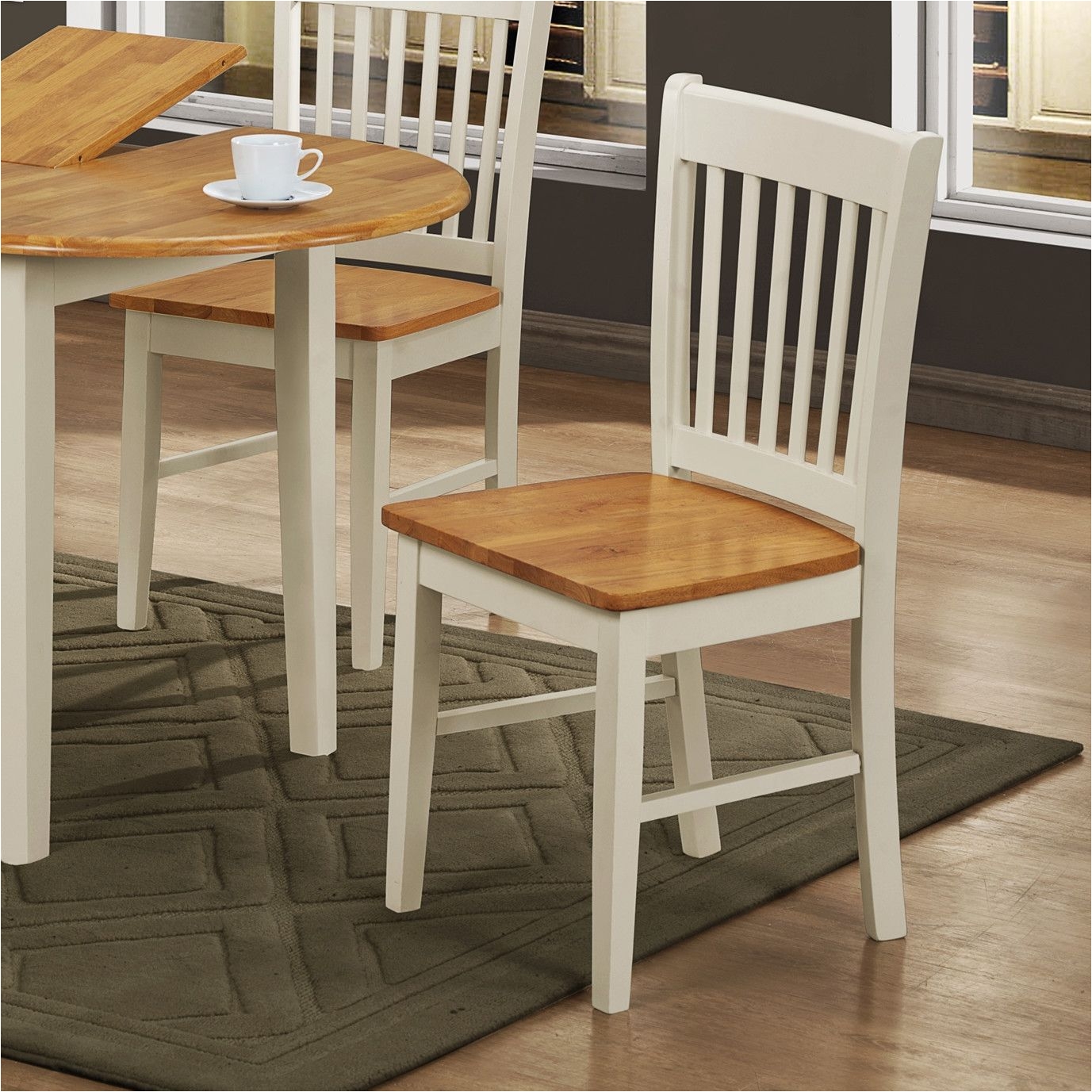 homestead living stacy solid wood dining chair