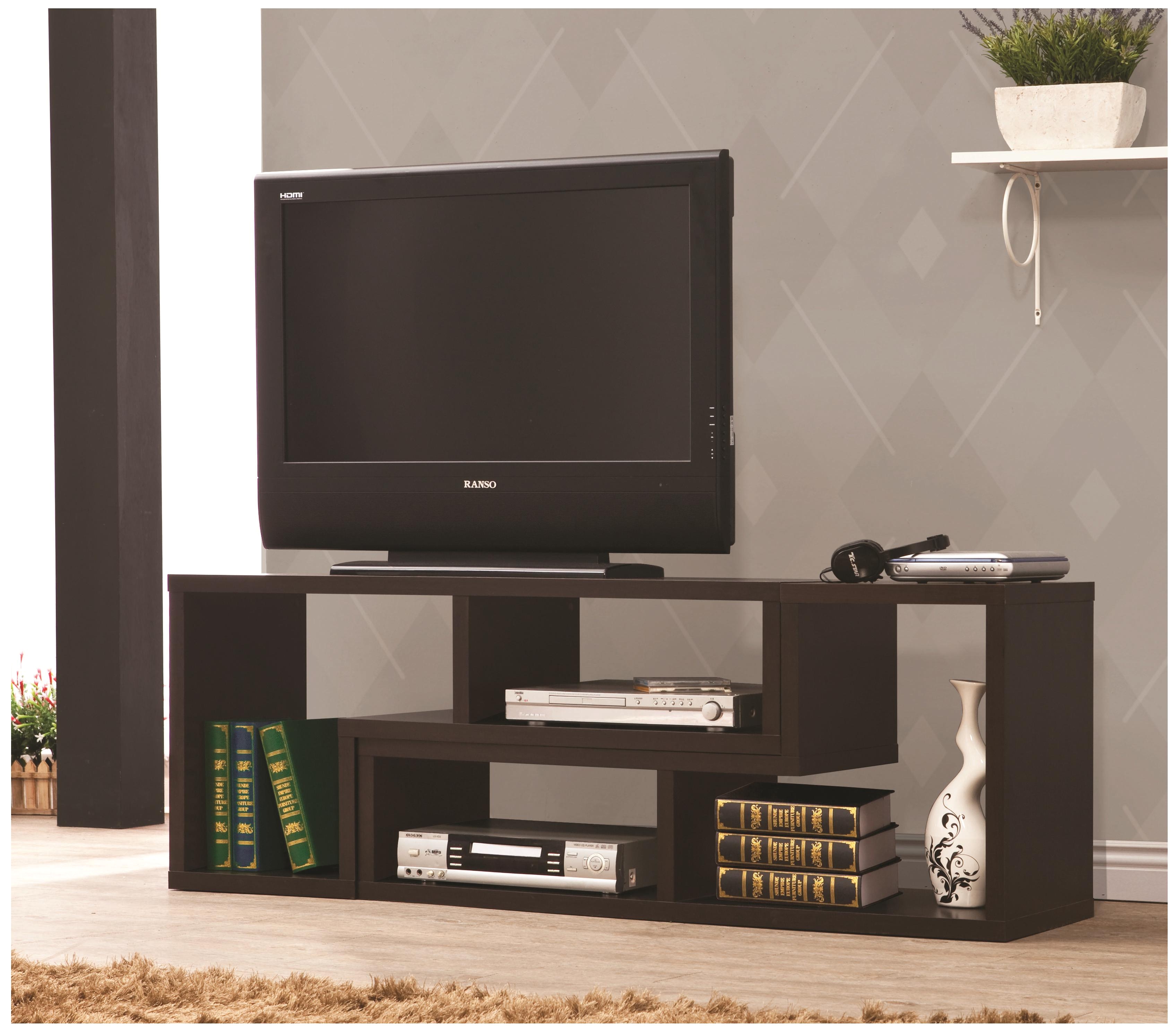 Standard Furniture Birmingham Al Coaster Tv Stands Convertible Tv Console and Bookcase Combination