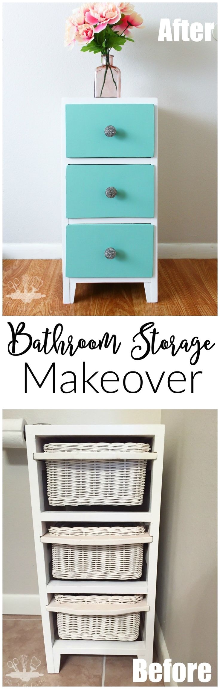 bathroom storage solution thrift store upcycle challenge bathroom storage solutions bathroom storage and flea market finds