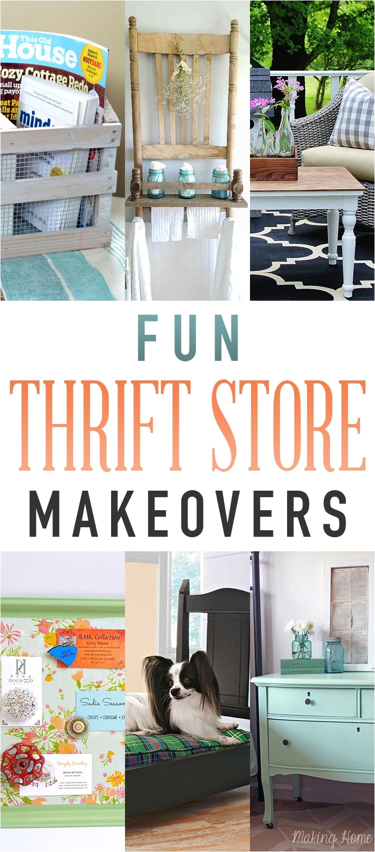 Thrift Stores with Furniture Fun Thrift Store Makeovers Pinterest Thrift Farmhouse Style and