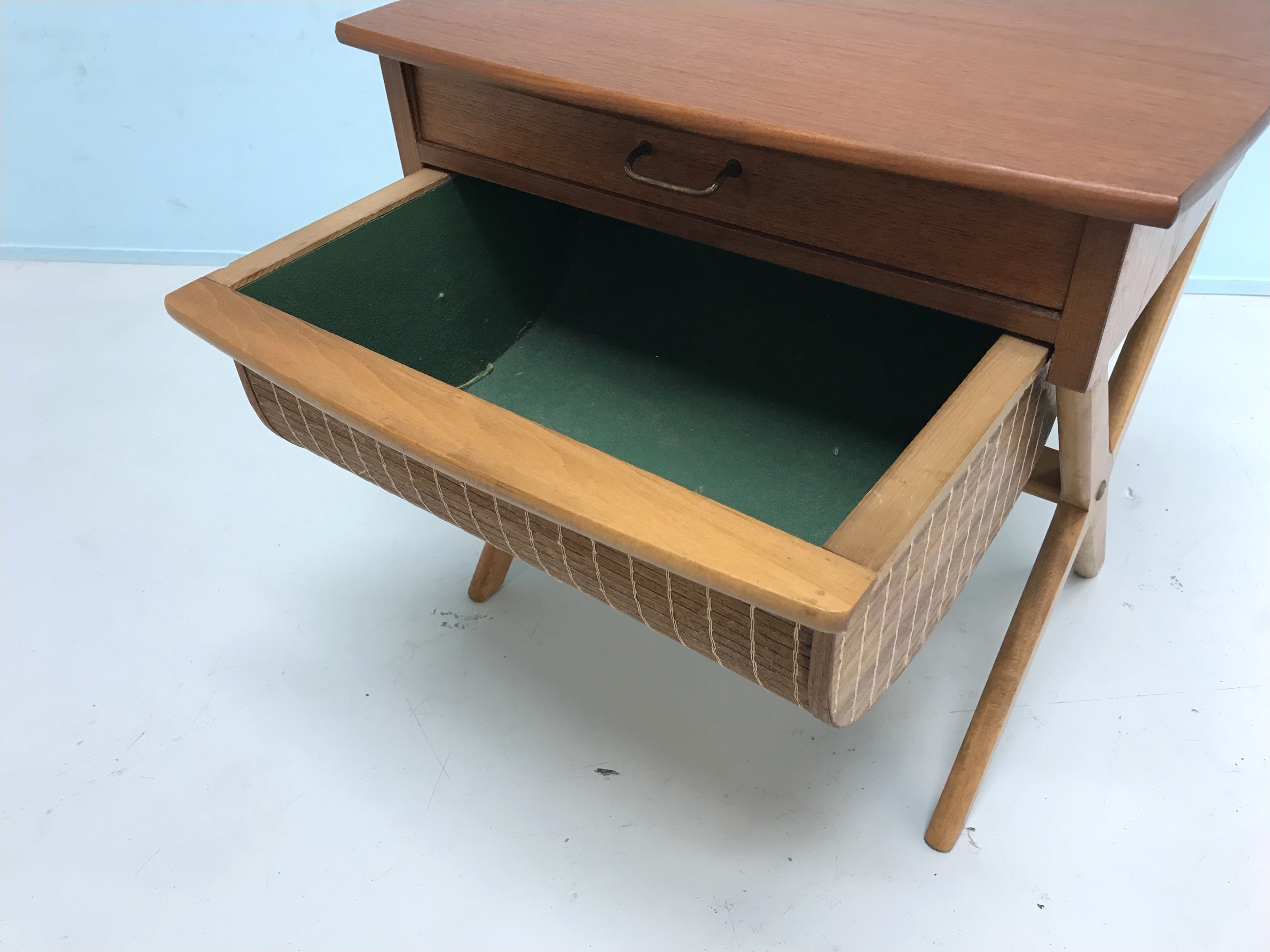 mid century modern coffee table unique mid century teak sewing box by o d rykken 1960s design