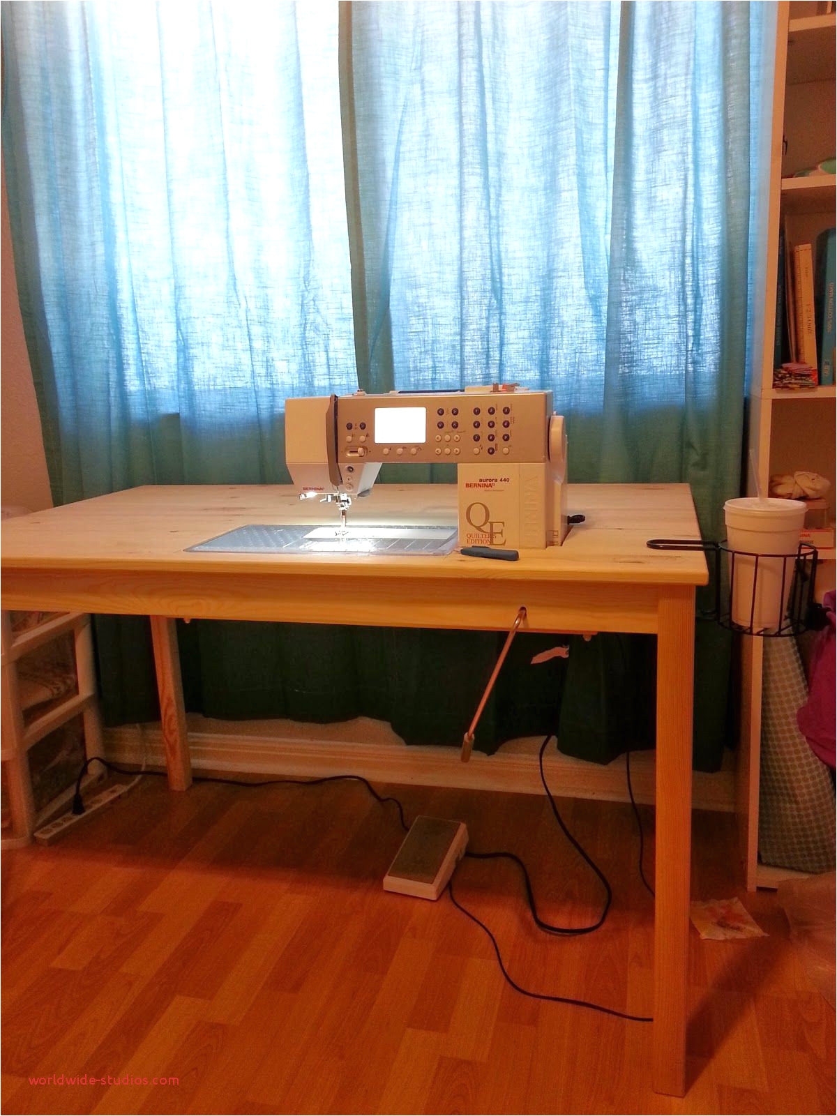 Unique Sewing Furniture top Result Diy Desk area Unique Sew E T Diy Ikea Sewing Table Hack