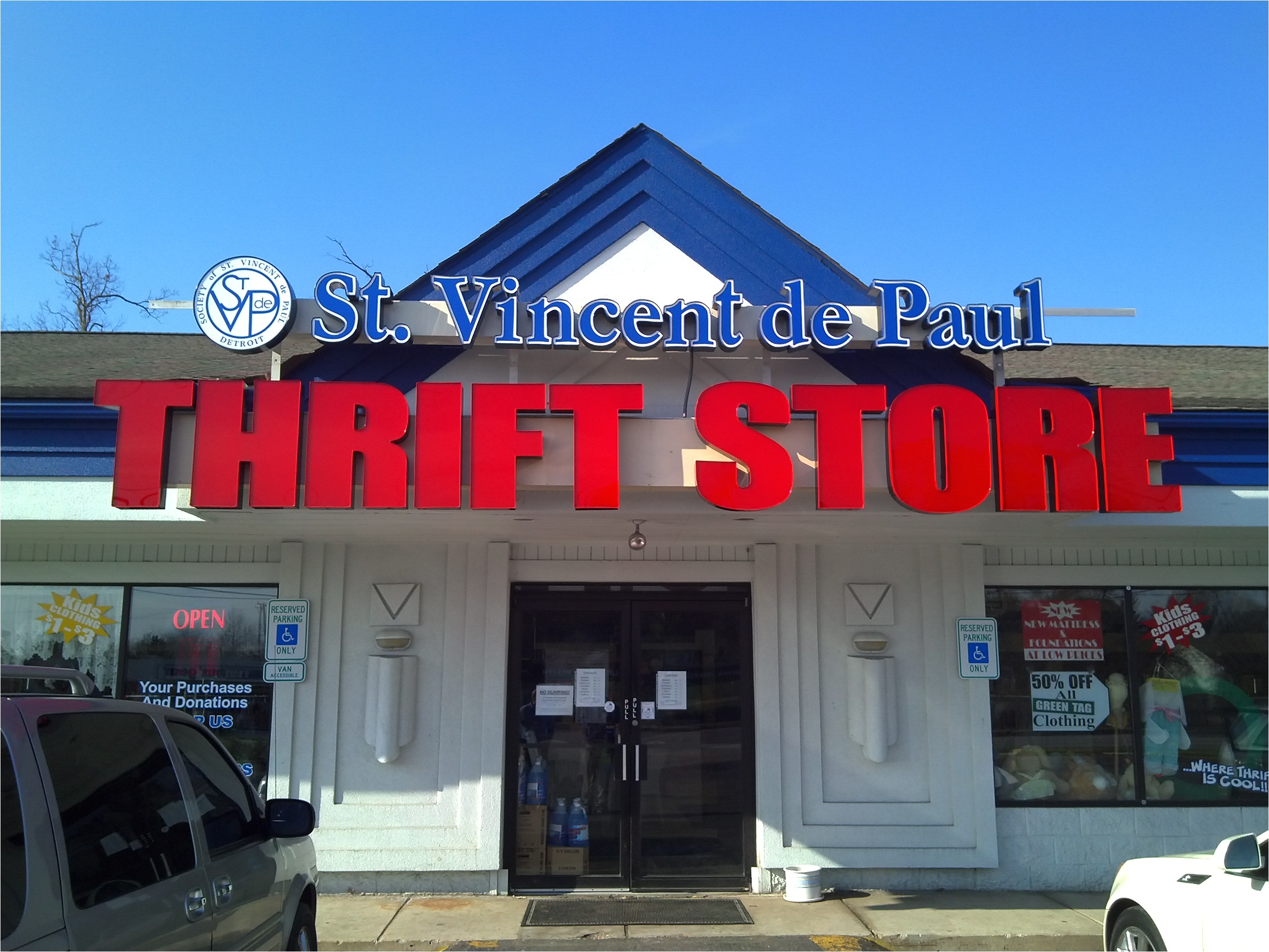 Used Furniture Store Near Me Thrift Stores St Vincent De Paul Detroit