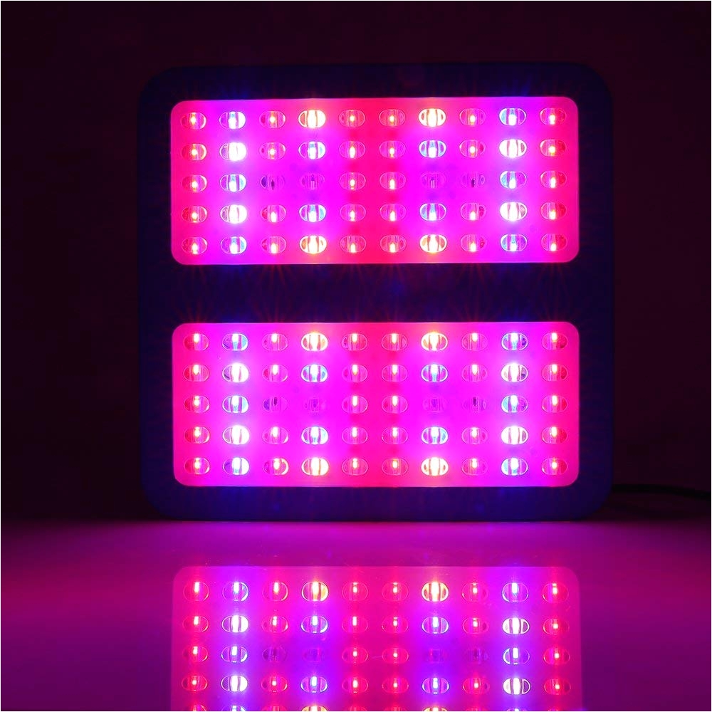 amazon com 1000w led grow light triple chips full spectrum hanging lamp ir uv aluminum made with daisy chain for indoor plants hydroponic greenhouse