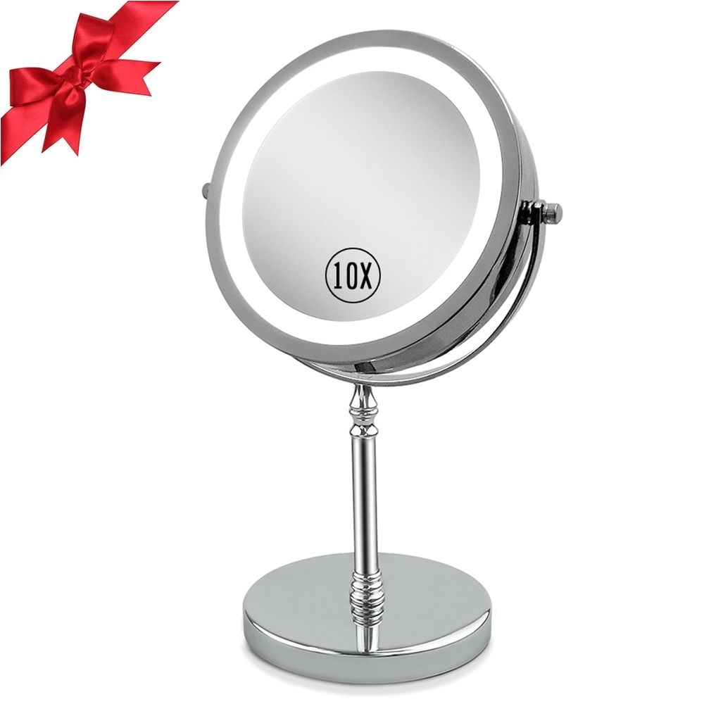 uucolor lighted vanity mirror 1 x 10 x magnifying makeup mirror with lights
