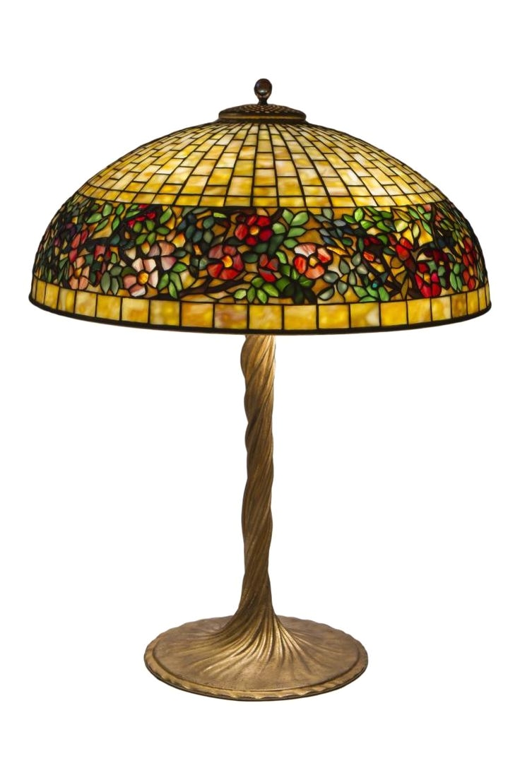 buy online view images and see past prices for tiffany studios belted rose table lamp invaluable is the world largest marketplace for art antiques