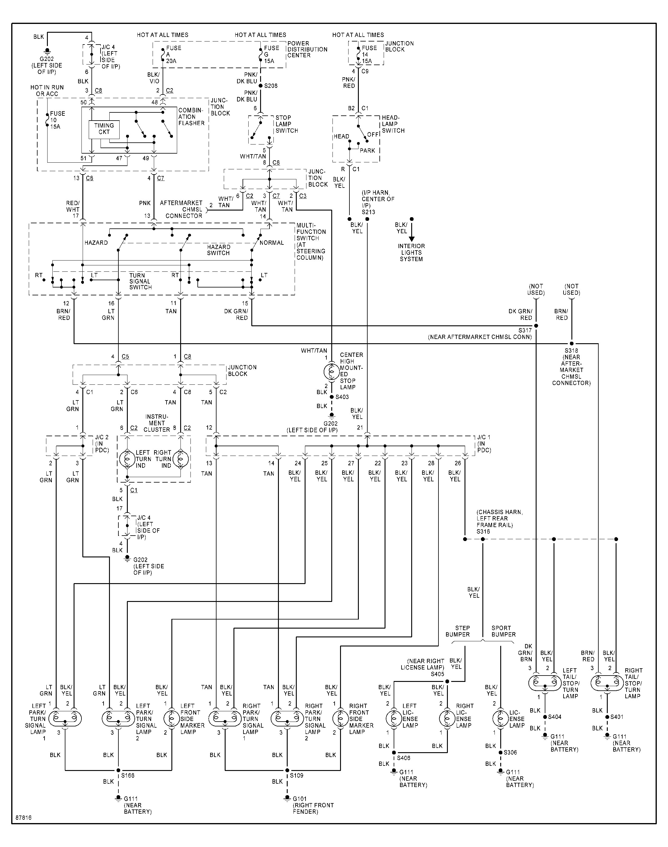 1500 tail light wiring diagram 96 dodge ram trailer wiring diagram free image about ford