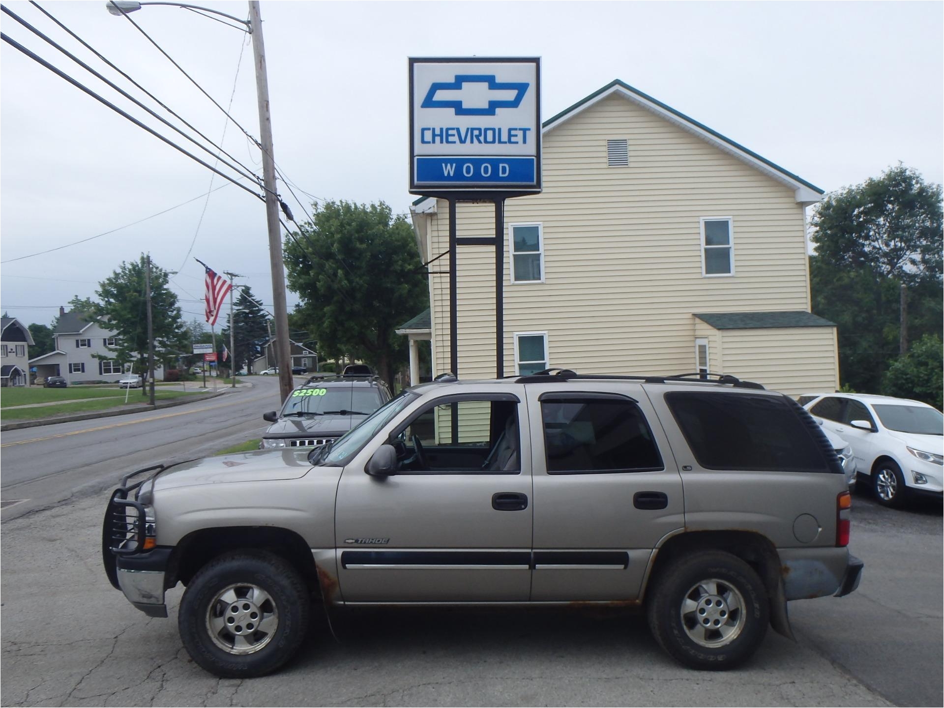 2001 chevrolet tahoe vehicle photo in carrolltown pa 15722