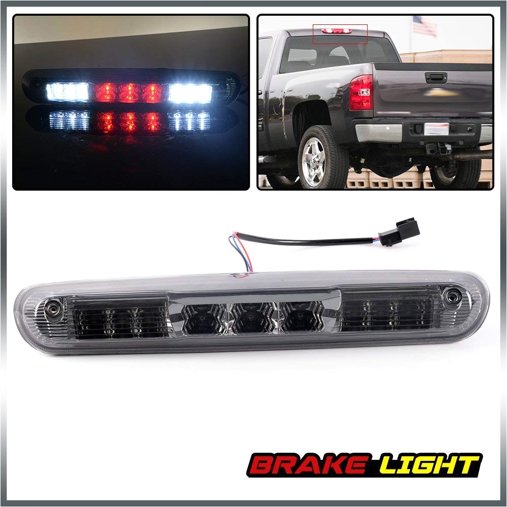 amazon com led 3rd brake light lamp for 07 13 chevy silverado gmc sierra 1500 2500 3500 automotive