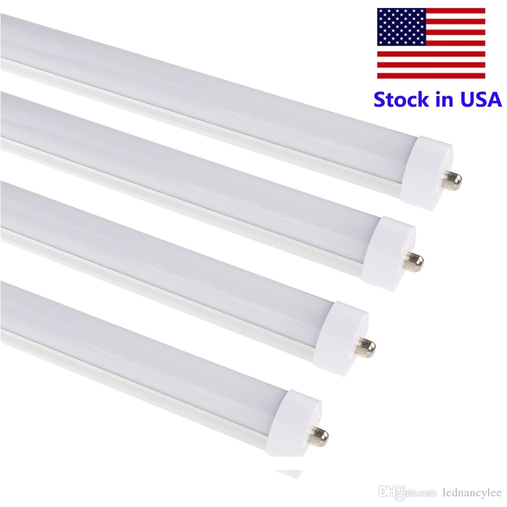 led t8 integrated tube double rows v shaped led lights 72w 6500k fluorescent light fixtures 2 4m fa8 single pin led tube light led fluorescent tubes led