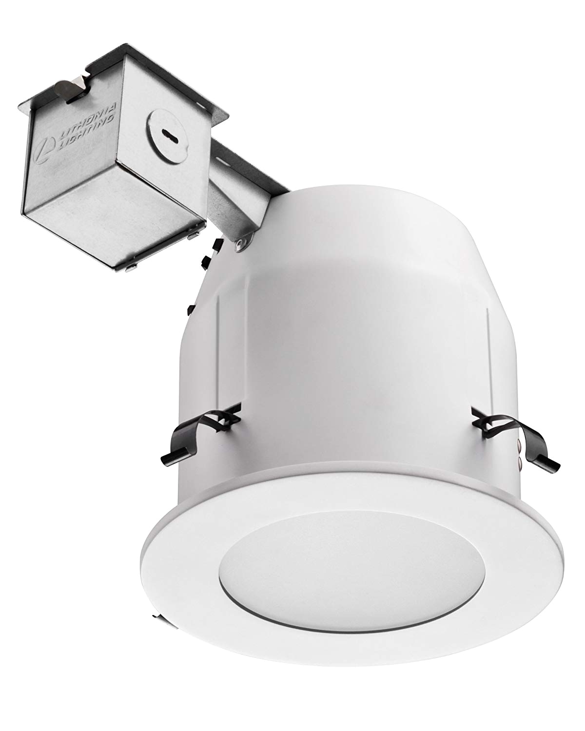 lithonia lighting lk5lmw m6 5 inch lens kit with halogen lamp included in white complete recessed lighting kits amazon com