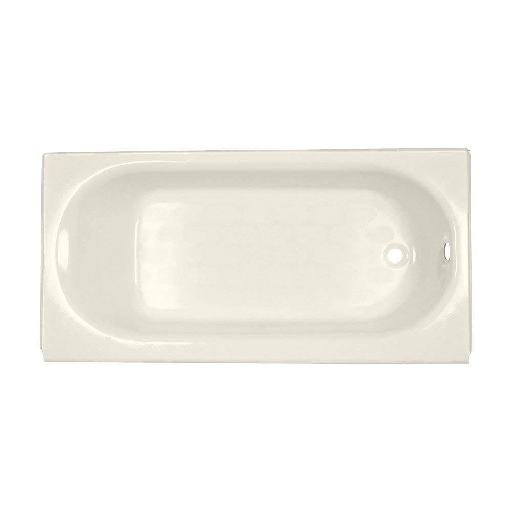 american standard 2391 202 020 princeton recess 5 feet by 30 inch right hand drain bath tub white recessed bathtubs amazon com