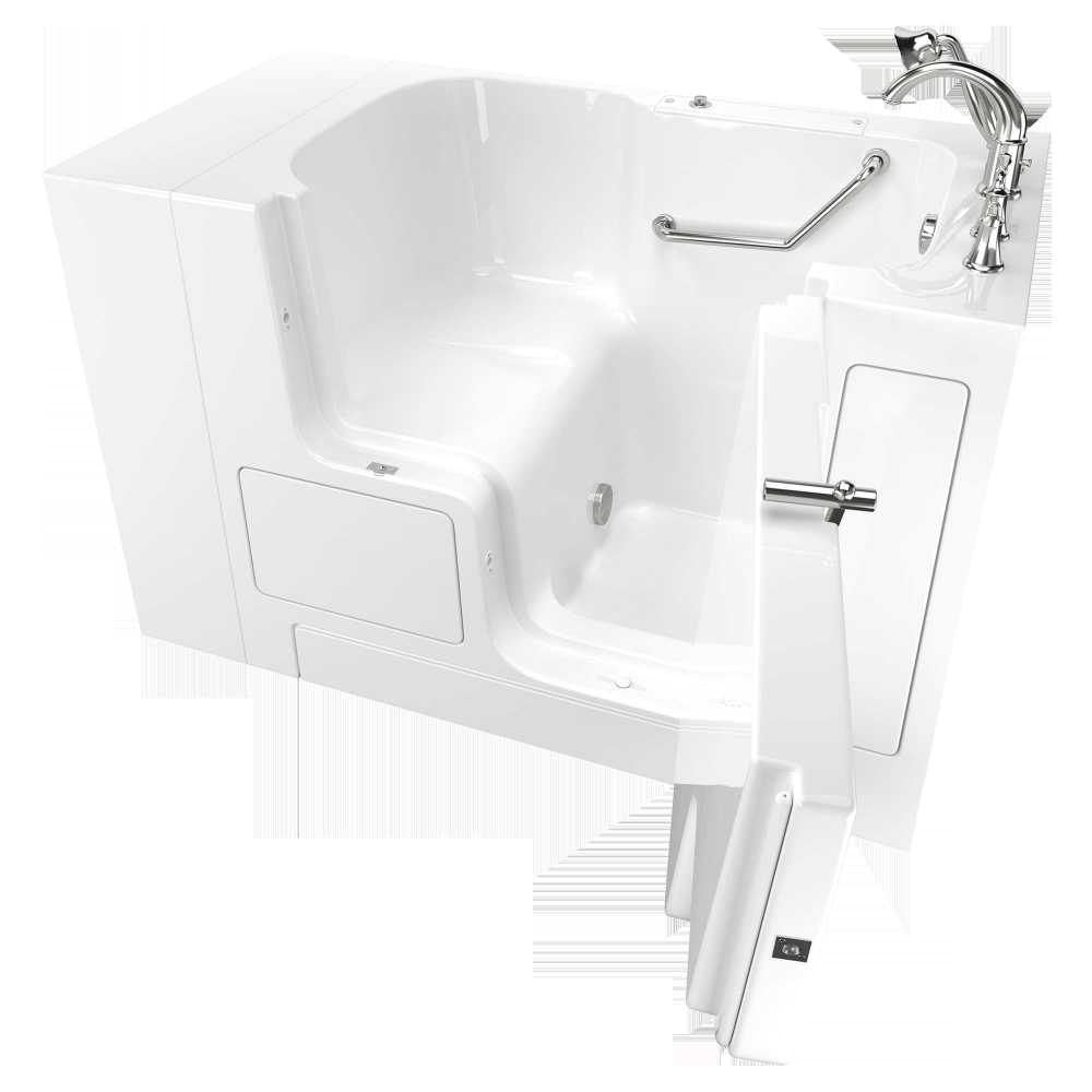 step in shower tub fresh value series 32a 52 inch walk in tub