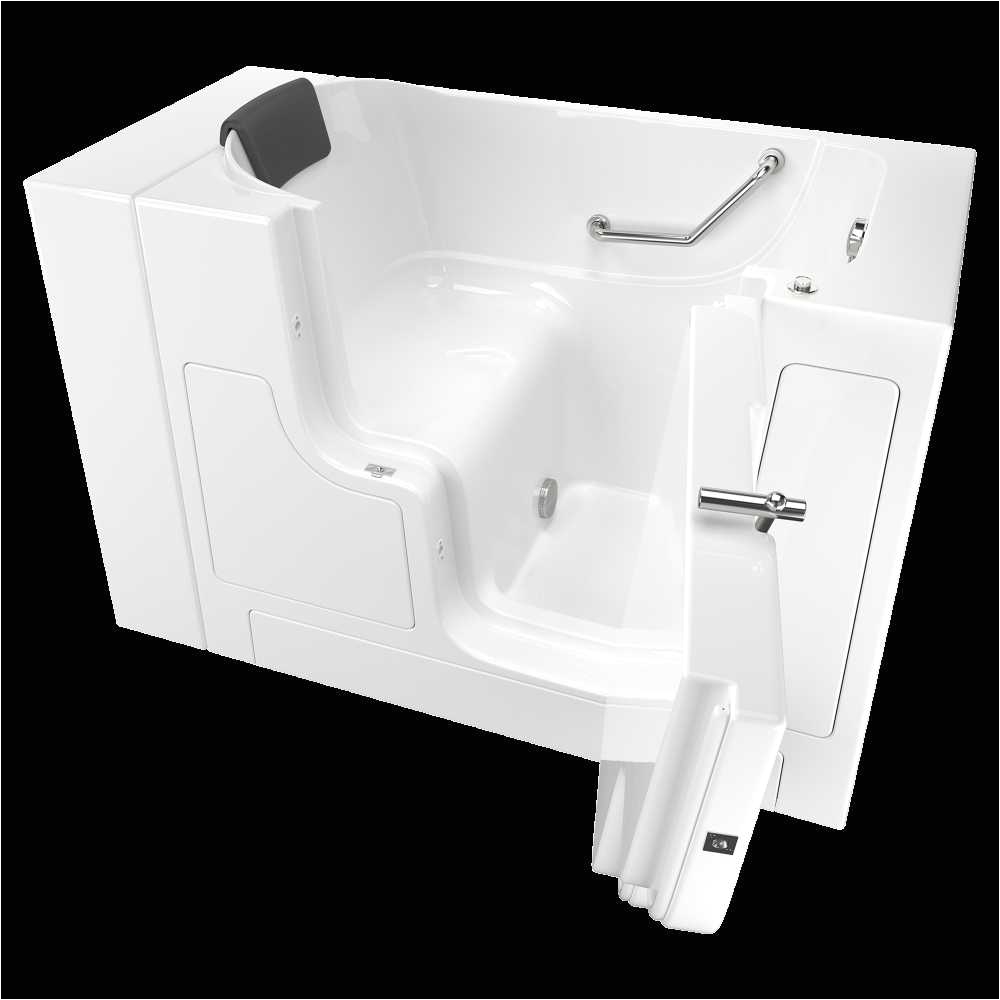 premium series 30x52 inch soaking walk in tub with outswing door