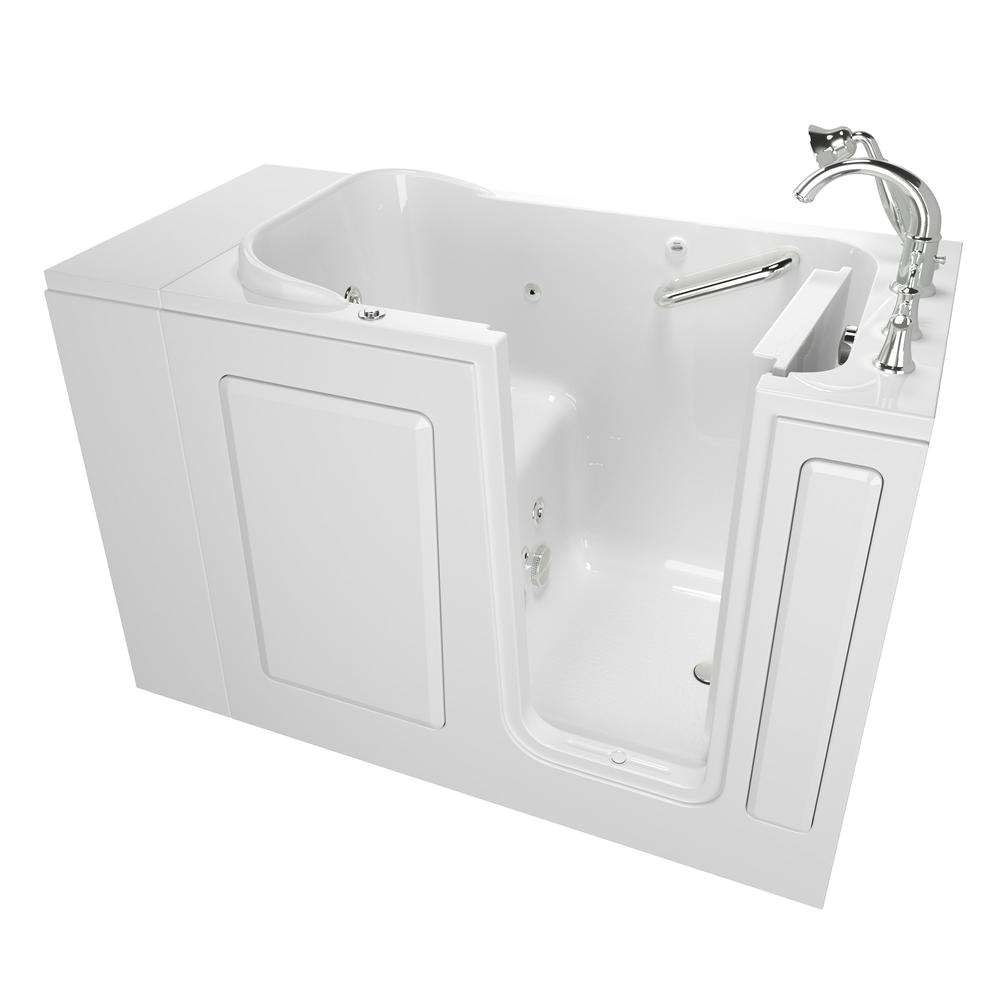 exclusive series 48 in x 28 in right hand walk in whirlpool tub