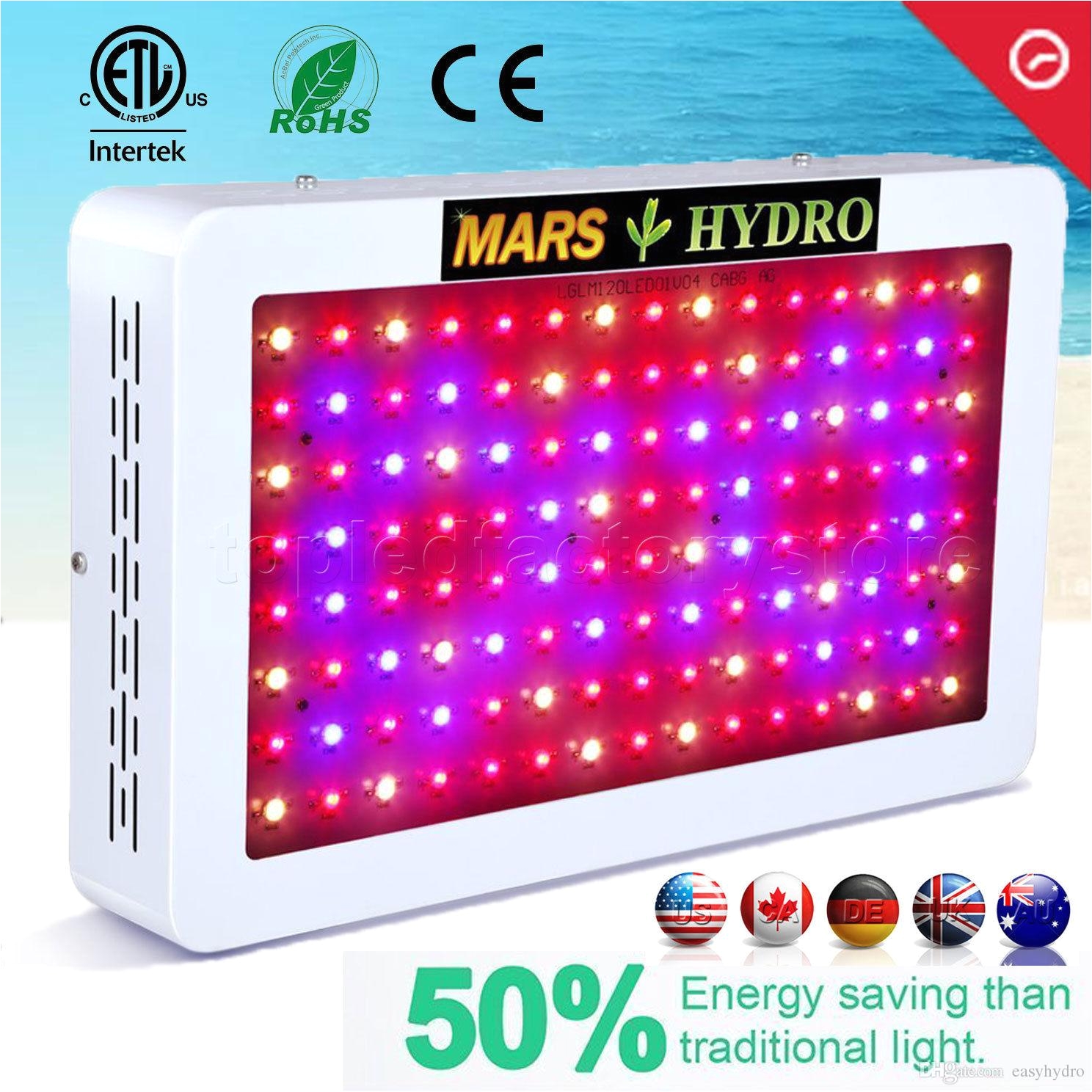 600 Watt Led Grow Light Marshydro Mars 600w Full Spectrum Led Grow Light Hydroponics Indoor