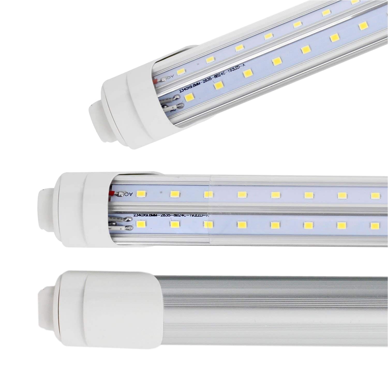 8 Foot Fluorescent Light Bulbs R17d 8 Foot Led Bulbs T8 T10 F96t12 8ft Cw Ho Led Tube Light