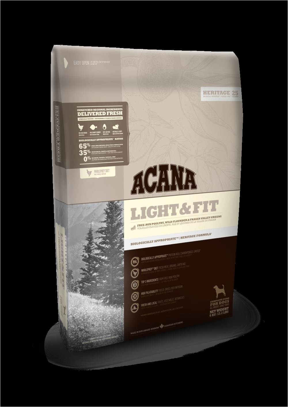 acana heritage light fit adult dry dog