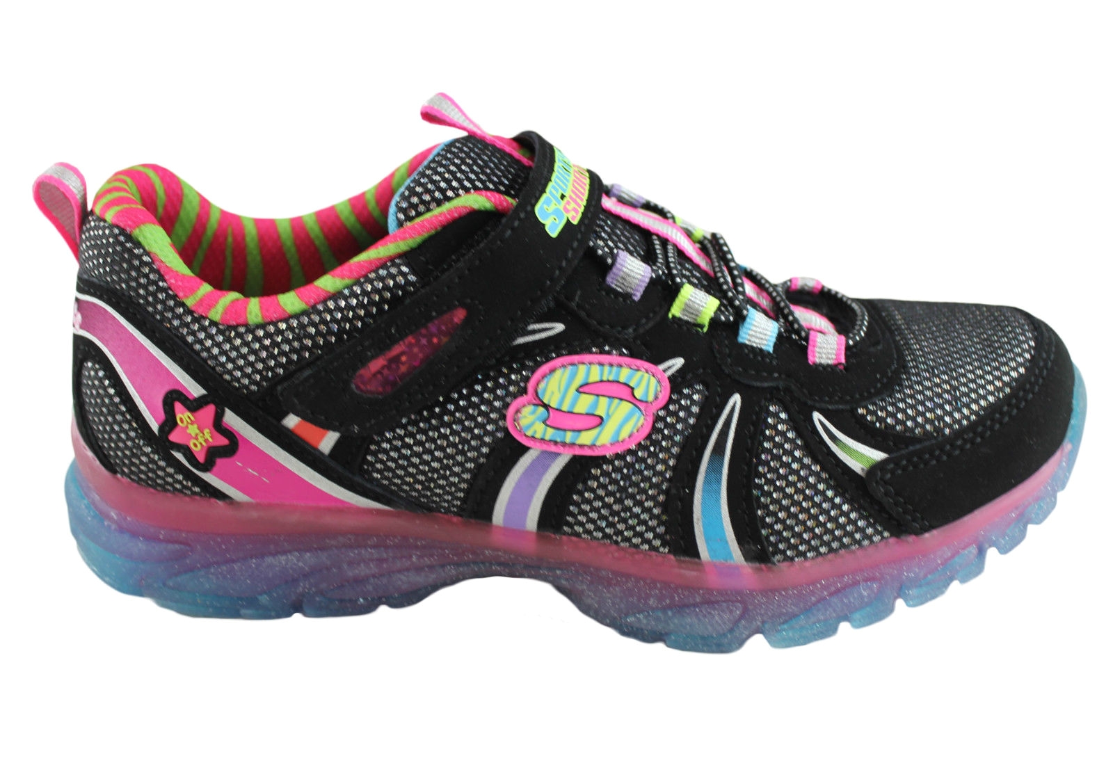 girls light up sketchers